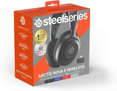 SteelSeries Arctis Nova 5 Wireless Gaming Headset – PC & Console Compatible