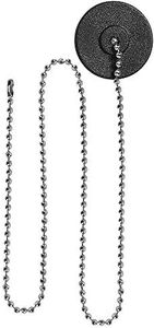 NOBO Pack of 2 Office secure Pen Holder Adhesive, With 23" Ball Pen Chain,