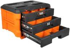 Klein Tools 54823MB MODbox 3-Drawer Tool Box Organizer, Heavy-Duty Tool Storage, Stackable Module, 50-Pound Capacity