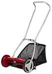 Einhell GC-HM 400 Hand Push Lawnmower -- Manual Lawn-Mower With 40cm Cutting Width, 27L Grass Box, 4 Cutting Height Levels -- Walk-Behind Lawn Mower For Small Gardens