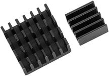 AZDelivery Passive Black Heatsink 2 pcs Cooler Set for Raspberry Pi Models A + B including eBook