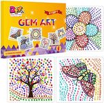 Arts and Crafts for Kids Ages 8-12 & 6-8,RTHPY Window Suncatcher Diamond Painting Kits by Numbers for Girl Ages 7 9 11 Year Old Gem Art for Kids Ages 9-12 Birthday Gift Idea for Teens (Nature)