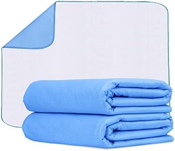 Avalon Care Incontinence Bed Pads (Pack of 2) Washable Pee Pads for Adults, Kids & Pets - Highly Absorbent Pads, 18x24 inches Bed Pads Washable Waterproof Pads for Bed, Reusable Bed Pads & Underpads