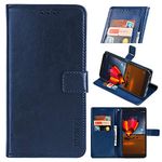 BELLA BEAR For ZTE Blade A31 Plus Case [Card Holder] [Kickstand] [Wallet Case] Leather Flip Wallet Case for ZTE Blade A31 Plus(Dark blue)