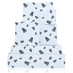 Vnaaem Funny Wrapping Paper 6 Pc Grey Rude Shape Gift Wrap for Adult Friends Men Women Gay Anniversary Birthday - 19.6 X27.8Inch