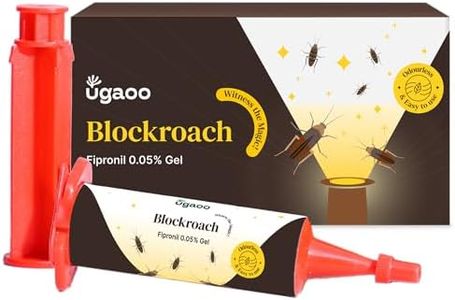 UGAOO Block Roach Gel - Cockroach Killer (20g) | Kitchen Safe | Odourless | Fast and Convenient, Pack of 1