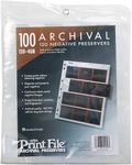 100x Print File 6x7 120 Format Film Negatives Pages Sleeves Archival Preservers