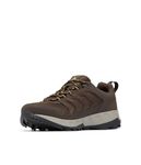 Columbia Men's Strata Trail Low Hiking Shoe, Cordovan/Golden Yellow, 12 Wide