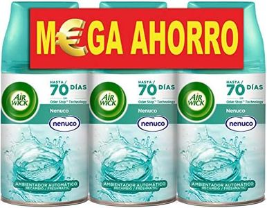 Air Wick Freshmatic - Recambio de Ambientador Spray Automático, Aroma a Nenuco - 3 x 250ml