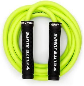 Muay Thai 3.0 Weighted Jump Rope for Men & Women - Professionally Designed for High-Intensity Training | Muay Thai Jump Rope, MMA & Fitness Jump Rope - Full Body Workout Weighted Rope