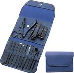 DAWNTREES Nail Clippers,Nail kit ,16 in 1 Nail Clipper Set, Mens Nail Clipper Set,Nail Clipper Filer Tweezer Set,Nail Clippers Ingrown,Professional Pedicure Kit Nail Scissors Grooming Kit,Man&Women Gift.