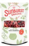 Sunburst Dried Juicy Cranberries, GMO Free, Resealable & Recyclable Pouch, 1kg