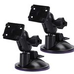 360 degree adjustable Vacuum suction cup Dash Cam Mount Holder, Universal Dash Camera Rear View Mirror Mount Holder Kit for Most Dash Camera and Car Camera(Four claw head)