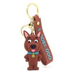 Daiyamondo Adorable Animals Themed 3D rubber keyrings Look So Amaze All Amaze Designs For Animal Lover Suitable For Gifting (Scobe Dog)