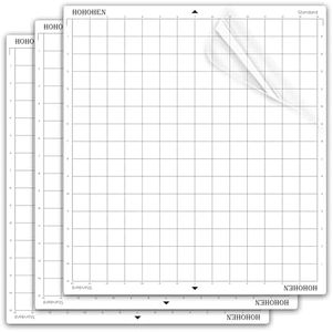 Cutting Mats for Silhouette Cameo 4 Plus and Cameo 5 Plus,14x15 Inch 3 Pack Standard Tack Adhesive Sticky Durable Long-lasting Replacement Cut Mat for Cameo Plus Machine