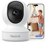 Reolink 4MP Indoor Camera 360° View, Baby Monitor, Cry Detection, Person/Pet Tracking, Dog Cameras, Privacy Mode, WiFi Security Camera, No Monthly Fee for Local Storage, 512GB Supports, E1