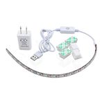 Firlar Sewing Machine Light - LED White Strip Lighting Kit 6.5ft Cord Touch Dimmer USB Power 5V 6500K Cold White with 3M Adhesive Tape, Fits All Sewing Machines (Cold White)