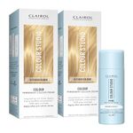 Clairol Colour Studio Permanent Colour Cream x2 Leave-in Pre-colour Serum x1 Prepares and Protects Hair Before Colouring Long-lasting Rich Tones Hair Colouring Kit 10/0 Beach Blonde