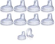 Nuby Replacement Silicone Spouts 10 Pack