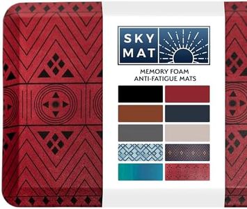 Anti Fatigue Comfort Floor Mat by Sky Mats -Commercial Grade Quality Perfect for Standup Desks, Kitchens, and Garages - Relieves Foot, Knee, and Back Pain (20x32x3/4-Inch, Sedona Red Rocks)