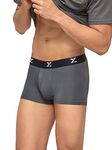 XYXX Men's Modal Trunks (Pack of 1) (XYTRNK_R2_1_Grey_M)