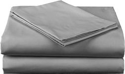 American Baby Company Ultra Soft Microfiber Toddler Sheet Set for Boys and Girls, Grey, 3 Piece