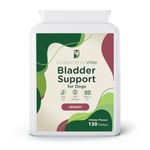 Bladder Support For Dogs and Cats - UTI Treatment - Urinary Tract Infection and Cystitis Relief - D-Mannose and Cranberry Tablets for Dogs -UTI Treatment for Cats - 120 Chicken Flavour Tablets