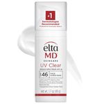 EltaMD UV Clear Facial Sunscreen, Broad-Spectrum SPF 46 for Sensitive or Acne-Prone Skin, Oil-free, Dermatologist-Recommended Mineral-Based Zinc Oxide Formula, 1.7 oz