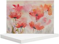 Belle Vous White A2 Watercolour Paper (50 Sheets) 200 GSM Cold Press Water Colour Painting Sheets - Suitable for Beginners to Expert Painters