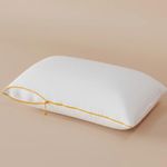 SleepyCat Microfiber Cloud Pillow with Adjustable Zipper 1-Piece (Standard Size, 27x18 inches) White