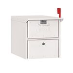 Salsbury Industries 4325WHT Roadside Mailbox, White