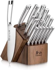 Cangshan N1 Series German Steel Forged 17-Piece Knife Block Set
