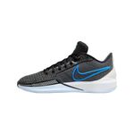 Nike Sabrina 1 Unisex Basketball Shoe, Black/Emerald Rise/Photo Blue, 6