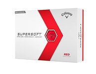 Callaway Golf Supersoft Golf Balls (2023 Version, Red)