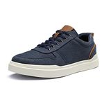 Bruno Marc Men's Fashion Sneakers Casual Comfort Canvas Skate Shoes,Size 10,Navy,SBFS225M