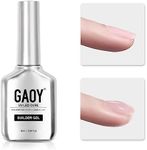 GAOY Clear Builder Gel for Nails, 1