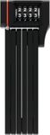 Abus 5700C/80 BK SH - Lucchetto pieghevole, Unisex, per adulti, 80 cm, Colore: Nero