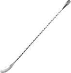 Hiware 12 Inches Stainless Steel Mixing Spoon, Spiral Pattern Bar Cocktail Shaker Spoon