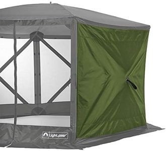 Lightspeed Outdoors Pop Up 6- Sided Screen Shelter | Side Walls Only (Green Pack of 2)