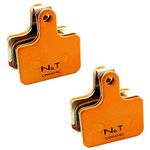 Noah And Theo 2x NT-BP036/CR Ceramic Disc Brake Pads fit Shimano 105 R7020 BR-R7070 Dura Ace R9120 R9170 BR R9170 Ultegra R8020 BR R8070. K02S, K02Ti, K03Ti, K04S, K04Ti, L02A, L04C compatible