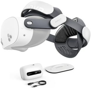 BOBOVR M3 Pro+ Battery Head Strap Compatible with Meta Quest 3S and Quest 3, Includes BM60 Battery and Fast Charging Dock, Dual-Mode VR Strap, Reduced Face Pressure, Stable Fit for Active Play