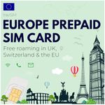 travSIM Europe SIM Card | 12 GB Mob