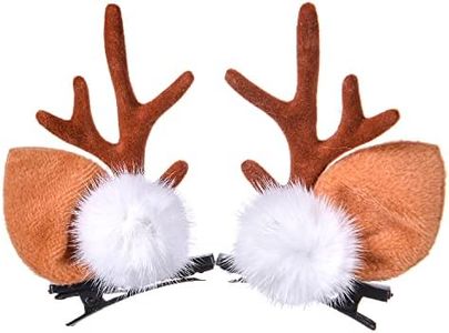 Deer Ears Antler Headbands Reindeer Antlers Headband Halloween Hairs Accessories Christmas Animal Hair Clips Costume Fawn Ears