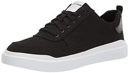 Cole Haan Women's Grandpro Rally Canvas Court Sneaker, Black/Optic White, 7 UK