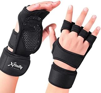 Xfinity Fitness Workout Gloves With Wrist Support For Gym Workouts.