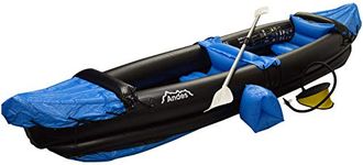 Andes Blue Inflatable/Blow Up 2 Person/People Kayak/Canoe With Paddle & Pump