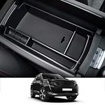 CDEFG Peugeot 3008 5008 GT 2016-2022 2023 UK Car Centre Console 3008 5008 Armrest Collection Tray Car Multifunctional Storage Box Organiser Interior 3008 5008 2022 Accessories