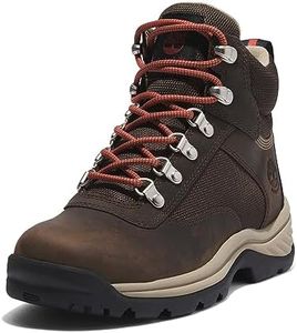 Timberland Women's White Ledge Waterproof Mid Leather Hiking Boot, Brown, 7