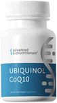 Advanced Bionutritionals Ubiquinol CoQ10, Increased Energy Production, Natural Antioxidant Supplement, Manufactured in The USA, 30 Softgel