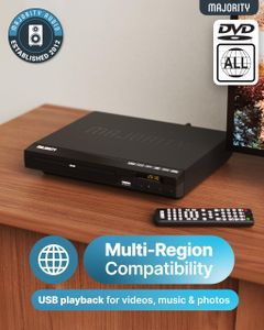Majority 1080P HDMI DVD Player – Full HD Playback